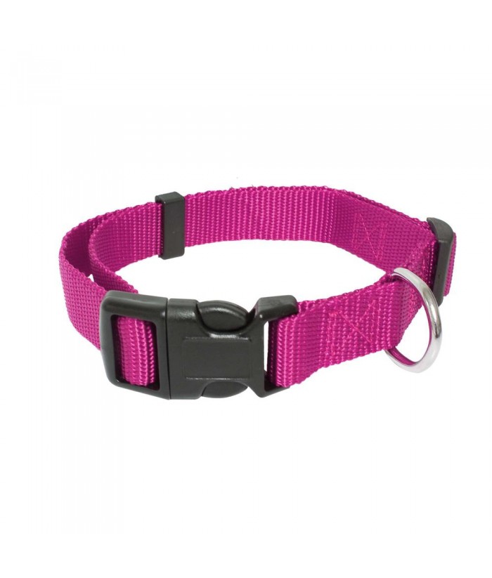 COLLAR NYLON 2x50CM ROSA