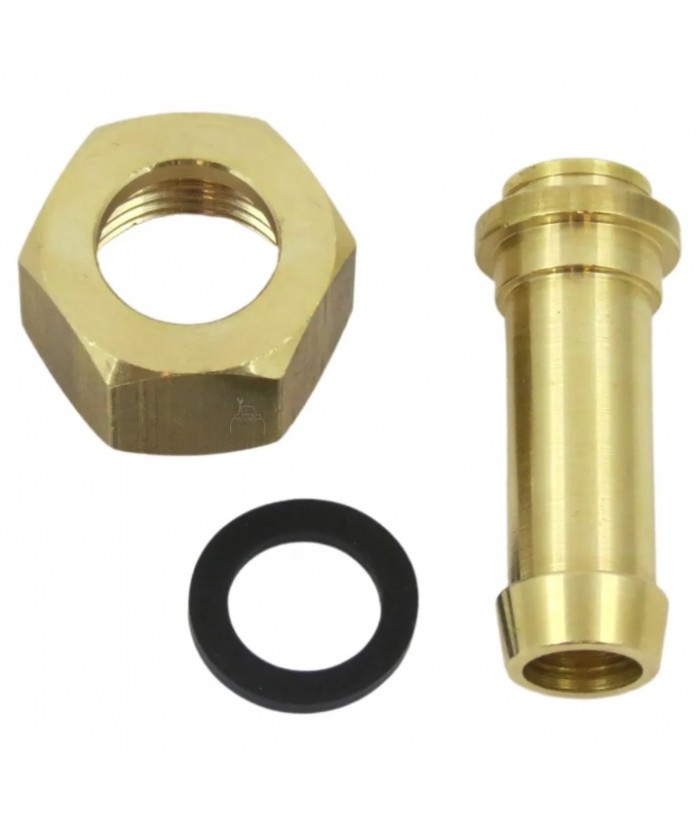 CONEXION LATON ROSCA HEMBRA 1/2 - 8MM MANGUERA