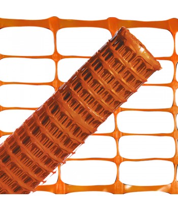 MALLA PLASTICO SEÑALIZACION  ROLLO 50M 