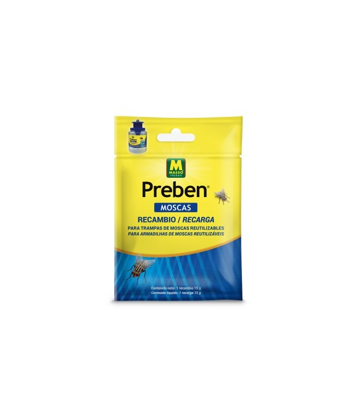 PREBEN CEBO RECAMBIO TRAMPA MOSCAS 