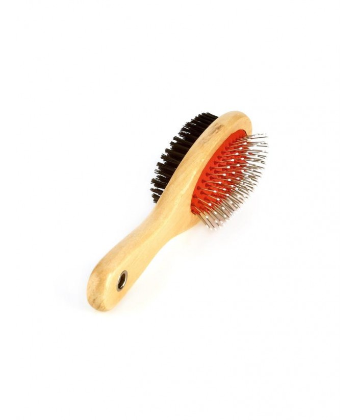CEPILLO BAMBÚ DOBLE PUAS-NYLON GRANDE MOLY 