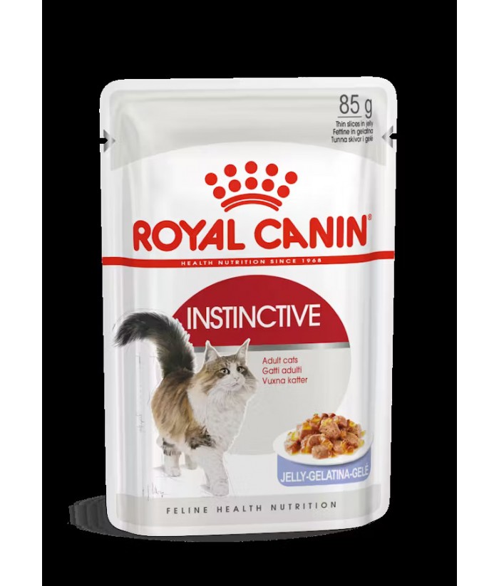 ROYAL CANIN INSTINCTIVE 12x85GR GELATINA GATOS