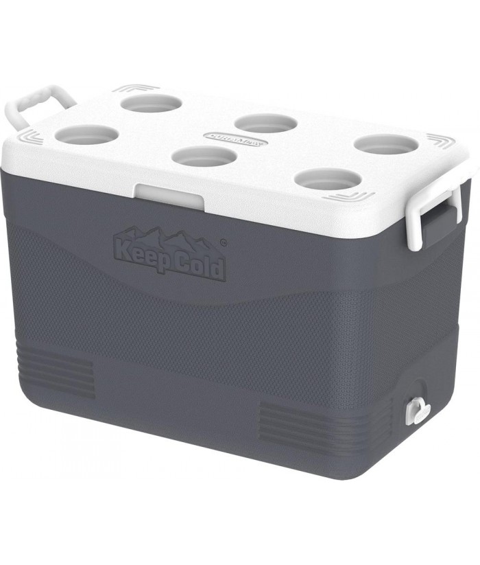 NEVERA PICNIC DURAMAX ICEBOX 46L 64x33x37CM GRIS