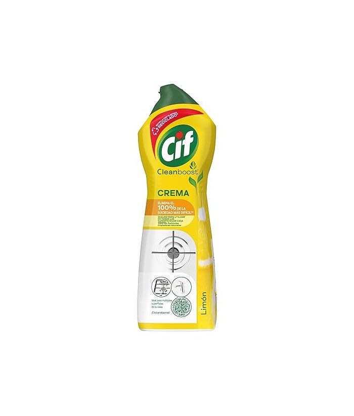 CIF CREMA LIMPIADOR 750ML LIMON
