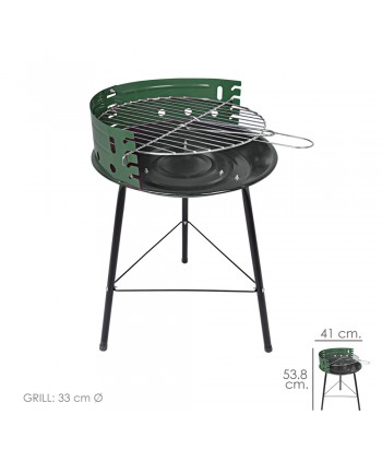 BARBACOA CHAPA ECO 41x39x53CM SATURNIA