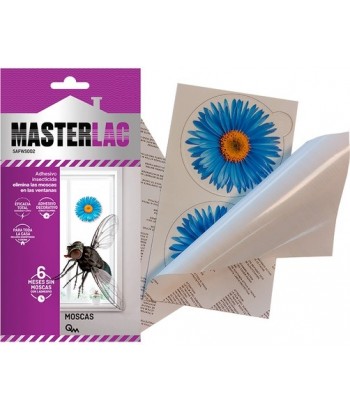MASTERLAC ADHESIVO MOSCAS 2UDS FLOR