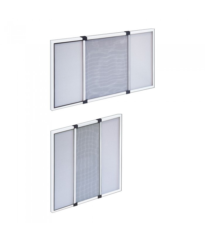 MARCO MOSQUITERA BLANCO EXTENSIBLE 50x40CM