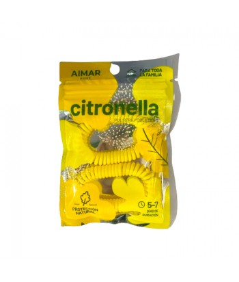 AIMAR PULSERA CITRONELLA 2UDS ANTIMOSQUITOS