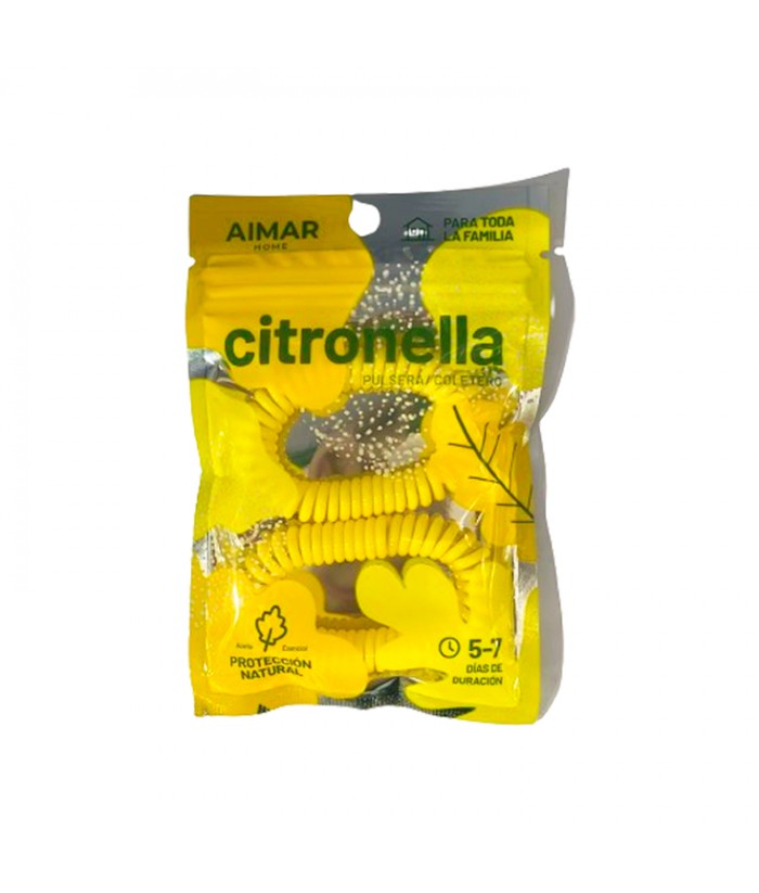 AIMAR PULSERA CITRONELLA 2UDS ANTIMOSQUITOS
