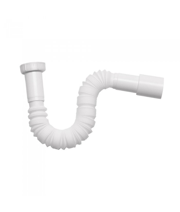 SIFON EXTENSIBLE PLASTICO TUERCA 1 1/4 