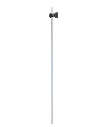 POSTE FIBRA DE VIDRIO 1 2M CON AISLADOR