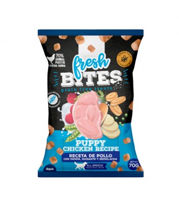 FRESH BITES PERROS PUPPY 70GR GRAIN FREE DAPAC