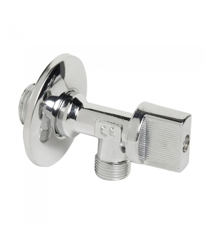 LLAVE REGULACION 1/2  3/8  S/TUERCA  2UDS CAJA 
