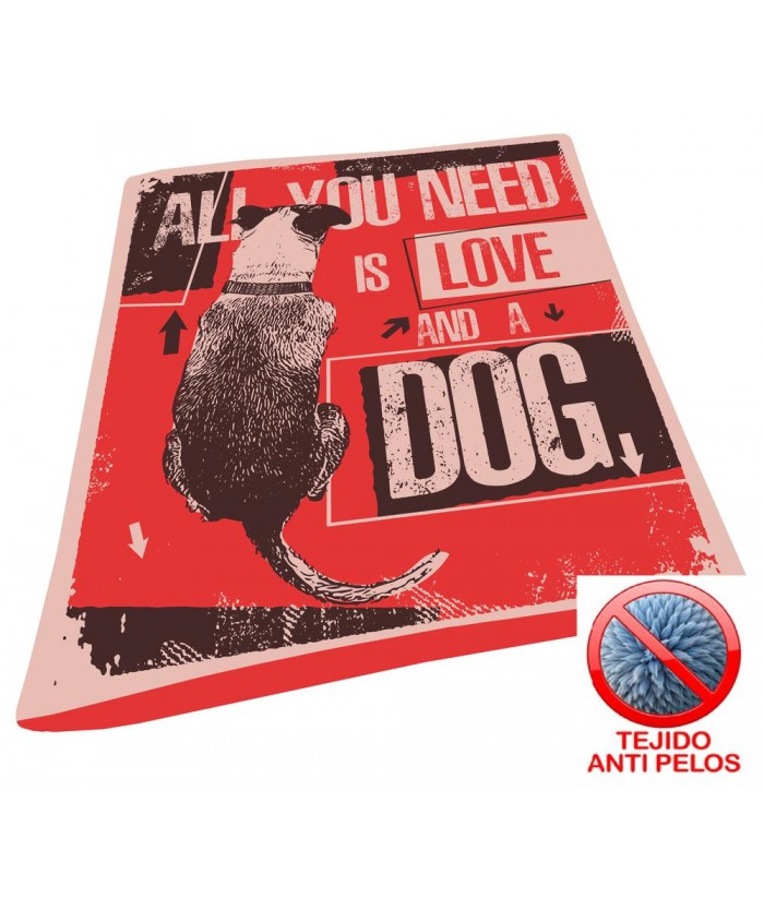 COLCHONETA DESENFUNDABLE ANTIPELOS 60x40x9CM VINTA