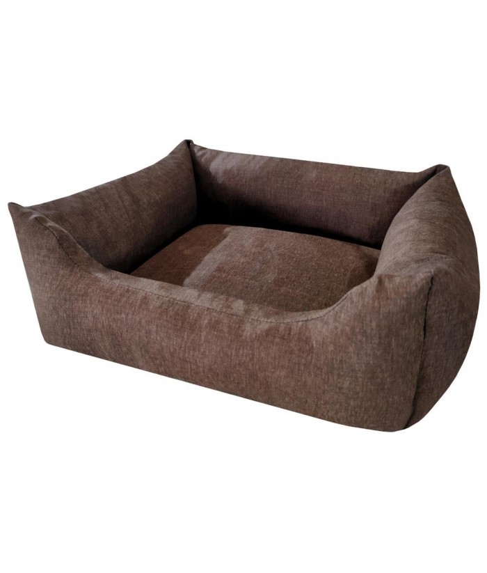 CUNA CUADRADA MULLIDA 45x35CM CHOCO 161