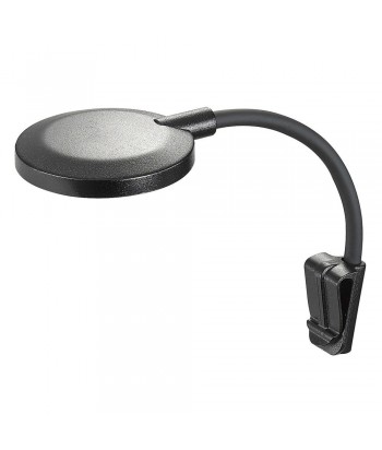 LAMPARA REDONDA NEGRA LED RGB 8W AQUALED