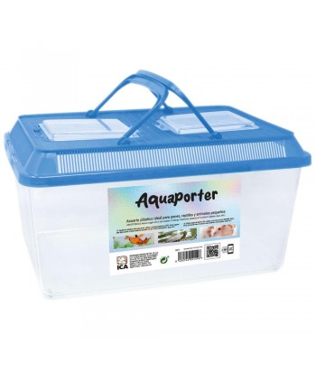 PECERA PLASTICO XL 32x22x20CM 9L