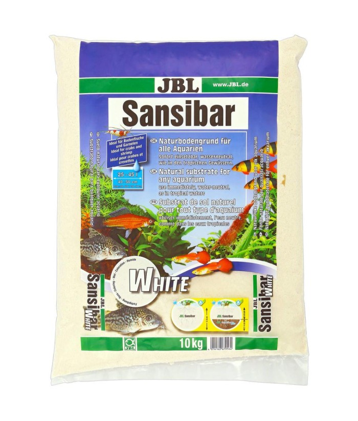 JBL SANSIBAR WHITE 10KG ARENA ACUARIO 