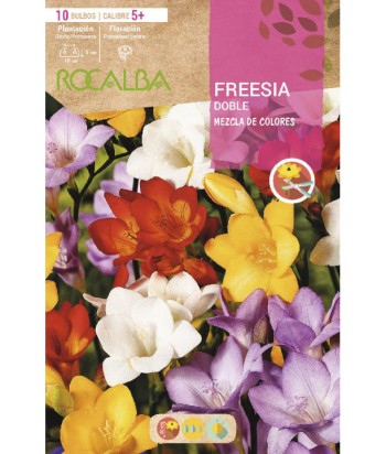 BULBO FREESIA DOBLE MEZCLA BOLSA 10UDS ROCALBA