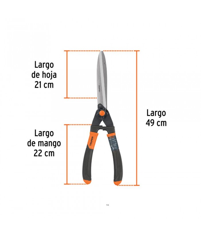 TIJERA CORTASETOS TRUPER 47CM GRIP