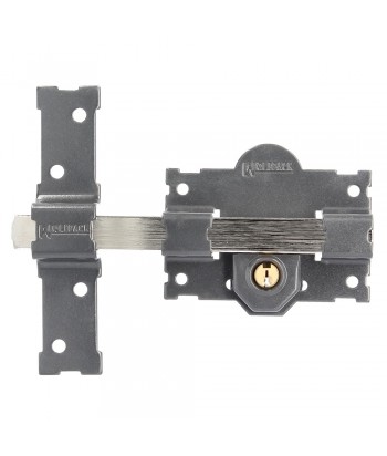 CERROJO B2 LLAVE 2 LADOS C/PASADOR 183MM 50MM