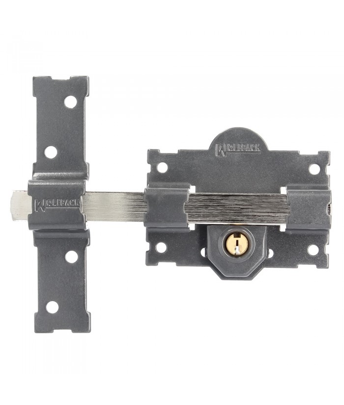 CERROJO B2 LLAVE 2 LADOS C/PASADOR 183MM 50MM