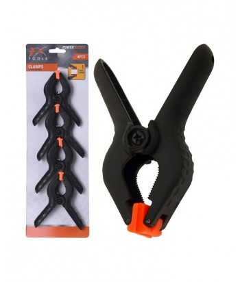 PINZAS PLASTICO MULTIUSOS 10CM 4UDS