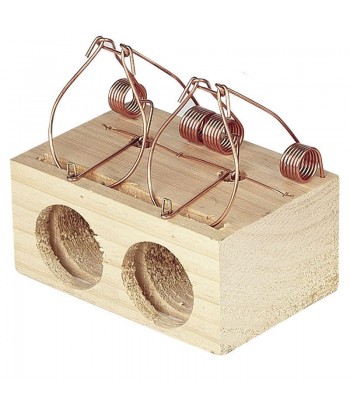 RATERA MADERA 2 HUECOS GRANDE 