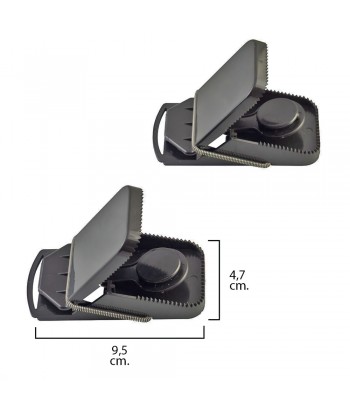 TRAMPA RATONES PLASTICO 9 5x4 7CM 2USD PAPILLON