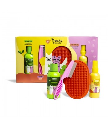 PACK MASCOTA TRESKY & FRIENDS 4 PIEZAS