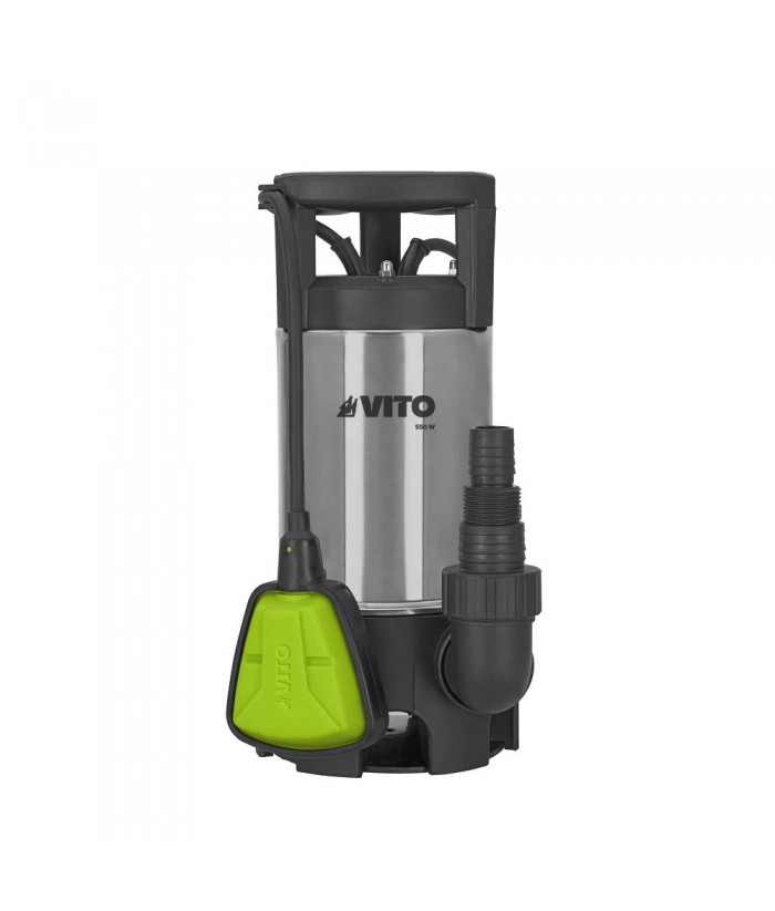 BOMBA AGUA SUCIA INOX 550W 10500L/H VITO VIBAS550