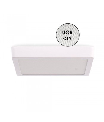 PLAFON LED CUADRADO 20W 21x21CM 3CCT