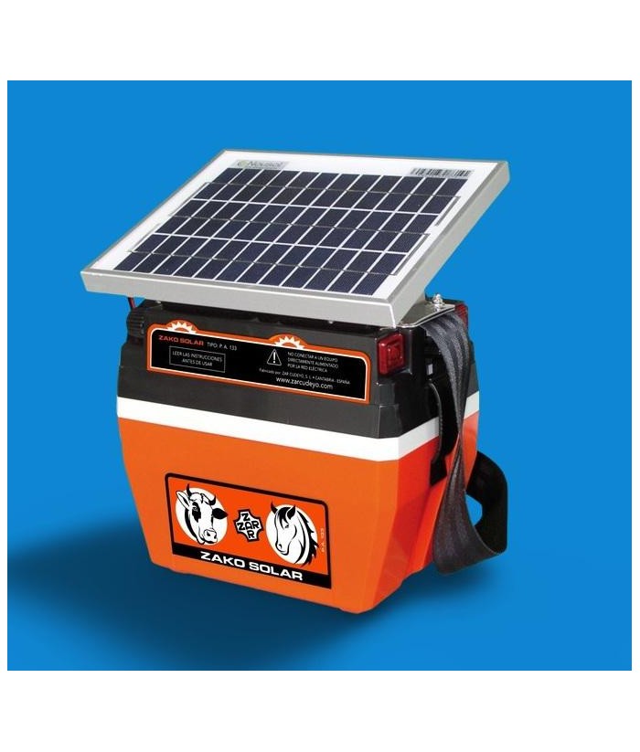 PASTOR ELECTRICO ZAR ZAKO RECARGABLE SOLAR PA133