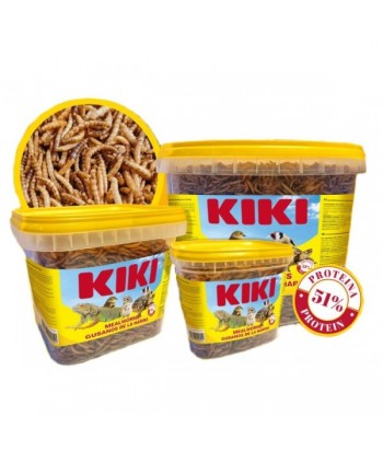GUSANOS HARINA DESHIDRATADOS 150GR KIKI