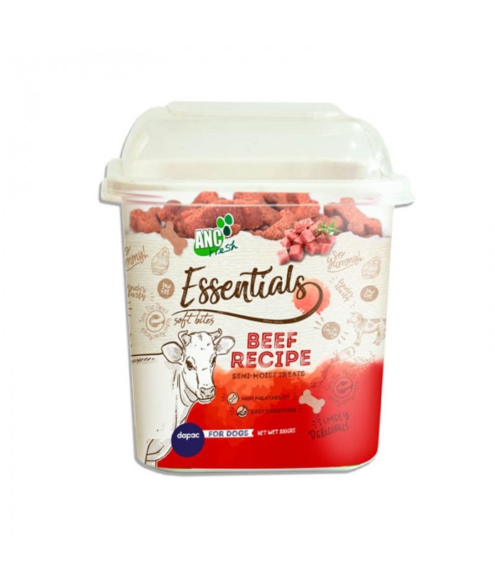 ANCFRESH CUBETA SNACK BUEY 180GR ESSENTIALS