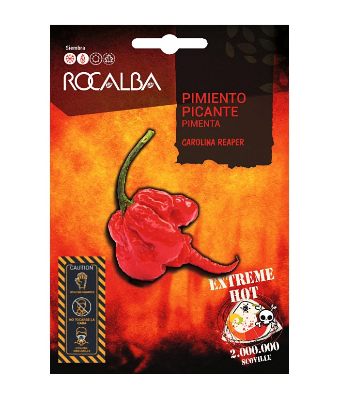 PIMIENTO PICANTE CAROLINA REAPER 8SEM ROCALBA