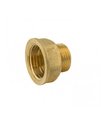 REDUCCION LATON ROSCA HEMBRA 25MM MACHO 20MM