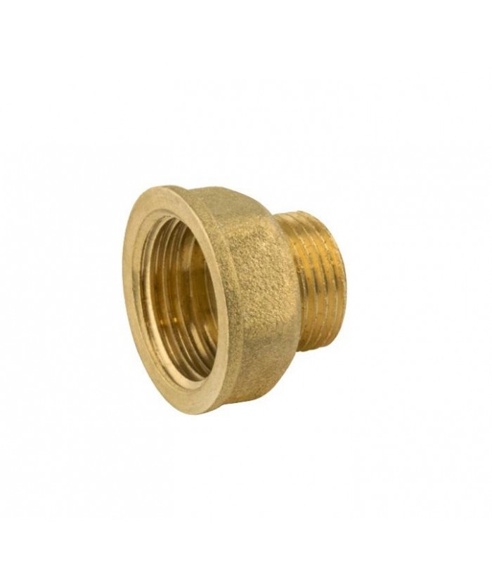 REDUCCION LATON ROSCA HEMBRA 25MM MACHO 20MM