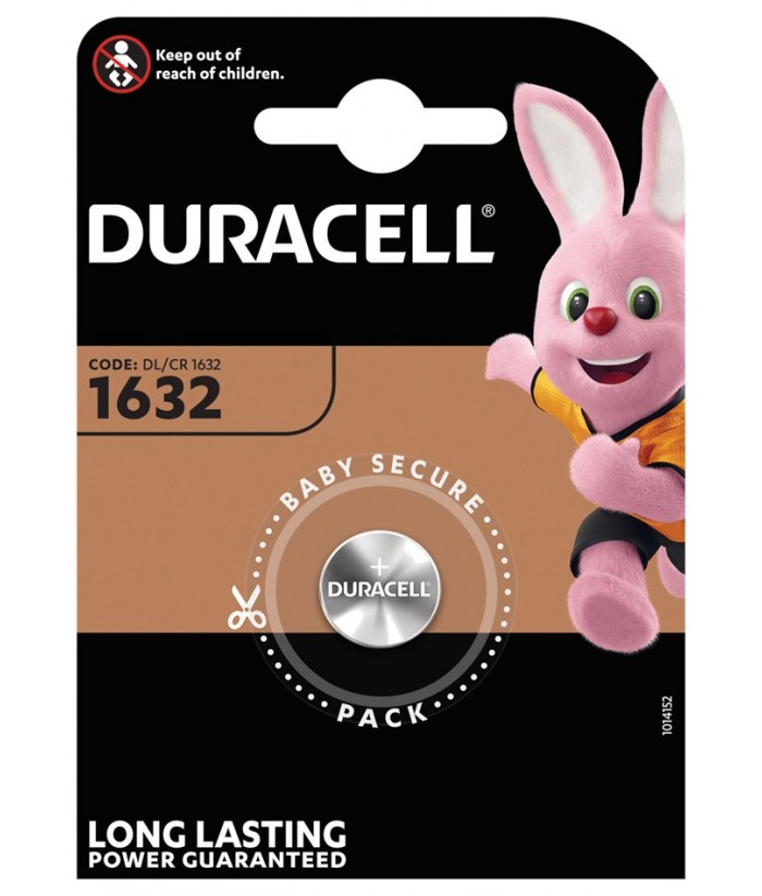 PILA DURACELL CR1632 1UD 