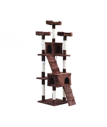RASCADOR NILO CAT MARRON 170x50x50CM GLORIA
