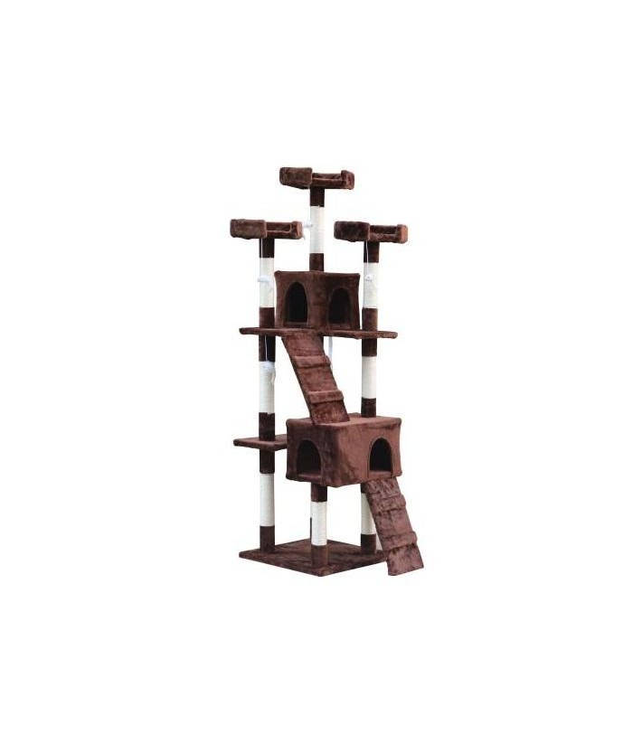 RASCADOR NILO CAT MARRON 170x50x50CM GLORIA