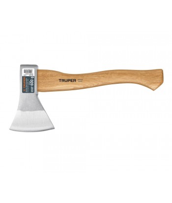 HACHA MANGO MADERA 565GR 35CM TRUPER 
