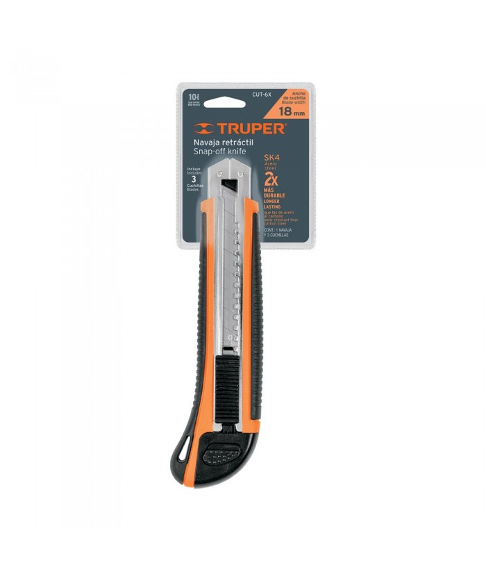 CUTTER TRUPER CUT-6X 150MM 18MM SK4