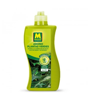 ABONO PLANTAS VERDES 1L MASSO