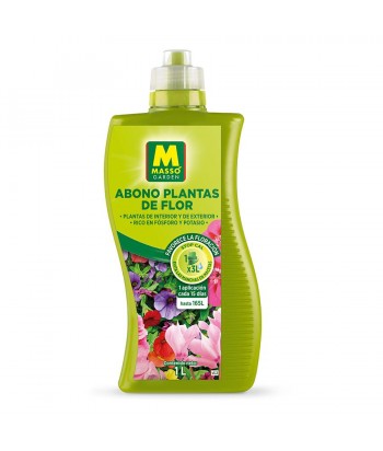 ABONO PLANTAS DE FLOR 1L MASSO