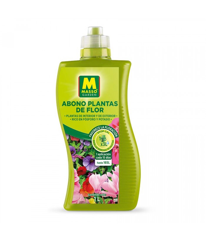 ABONO PLANTAS DE FLOR 1L MASSO