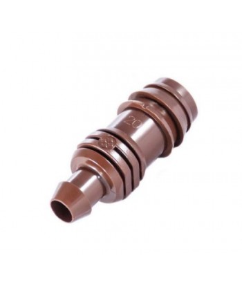 INJERTO  16MM SEGURIDAD PLUS MARRON