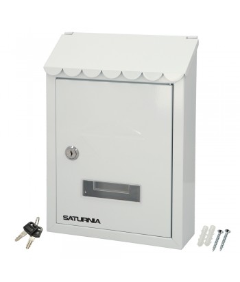 BUZON EXTERIOR SATURNIA RESIDENCE BLANCO 205x70x30