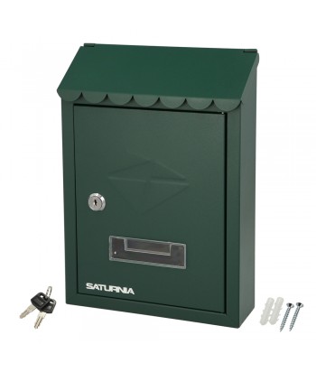 BUZON EXTERIOR ACERO VERDE SATURNIA