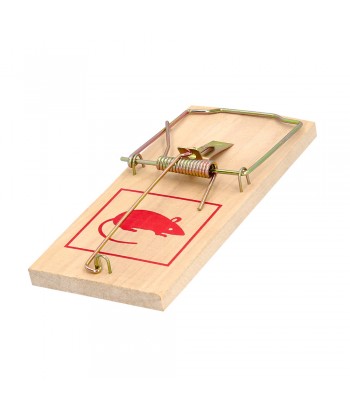 RATONERA TABLA MADERA 17 5X8CM PAPILLON